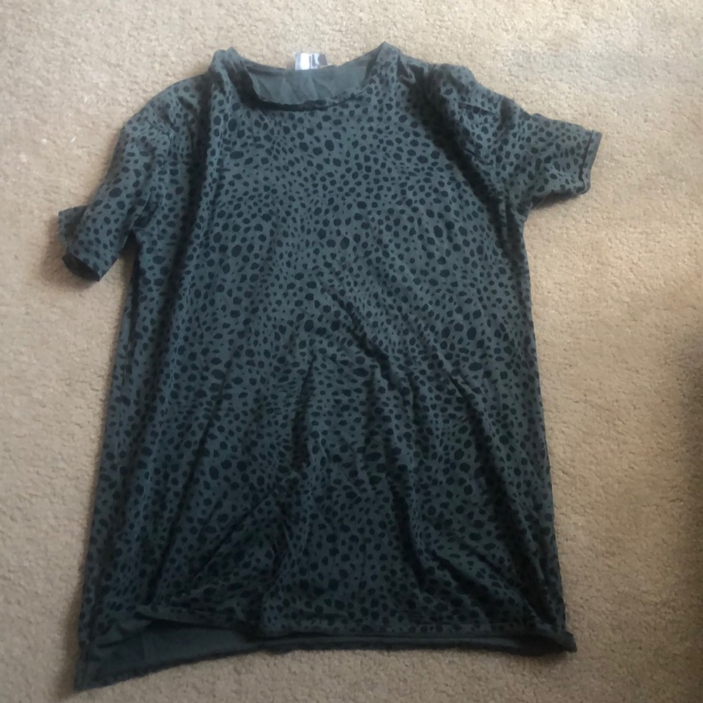 Petite mini T-shirt dress